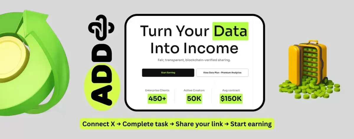 Your X Posts Are Worth Real Money: How ADD+ is Paying Users for Their Data